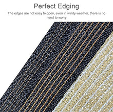 WYBB Shade Cloth Beige Lightweight Shade Cloth Panels, Outdoor Patio Shade Netting Mesh Fabric, for Balcony/Courtyard/Carport/Playground, 90% UV Protection & Dustproof (Size : 6m x 7m)