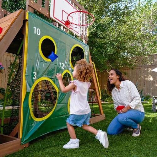 KidKraft All-in-One Sports Adventure Wooden Playset Brown