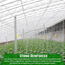 Farm Plastic Supply String Reinforced 10 mil Clear Greenhouse Plastic Sheeting 54' x 100'