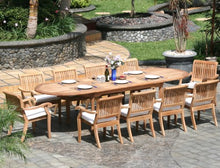 WholesaleTeak Qty 4 - Arbor Stacking Arm/Captain Grade-A Teak Wood Luxurious Dining Chair #WHDCARAB4