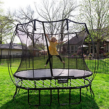 Springfree Compact Oval Trampoline 6x9 ft Black