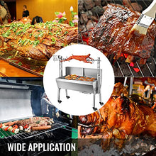 MiBoce Electric Tripod Rotisserie, Large Grill Rotisserie Spit Roaster, with 985 * 400mm Cooking Surface, Height Adjustable, for Roast Hog Lamb Outdoor Picnic