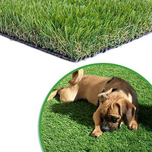 WarmShe Artificial Grass Turf 1,38inch 4 Tone Indoor/Outdoor Artificial Grass/Turf / Garden Grass Rug (13FTX82FT)