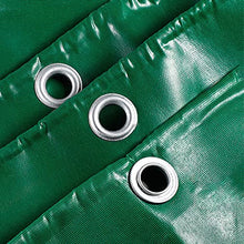 IMPREC Tarps Heavy Duty Waterproof, with Rust Grommets Foldable for Garden Sunshade Window Plant Cover Rain Shelter, Camping, Outdoor Cover and Pool Cover WMEIE (Color : Green, Size : 4x10m)