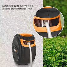 Garden Hose Kit, Automatic Retractable Hose Reel, Infinite Water Shape Adjustment, Wall Mount and 180 Degree Swivel Bracket, Ideal for Garden Watering