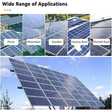 WANGYYDS Telescopic Cleaning Brush Rod for Solar Panel, Solar Cleaning Brush with Double Head, Cleaning Device for Photovoltaic Systems, Strong Cleaning Power and Long Range,3.5m-MainsElectricity
