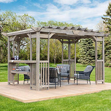 Yardistry Madison 10' x 14' Pergola Gray