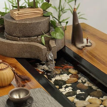 FURUIM2024M Chinese Kung Fu Circulating Water Tea Table Fish Farming(Small)