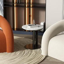 WGTYOA Sofa Side A Few Light Luxury Living Room Rock Slab A Balcony Small Table Coffee
