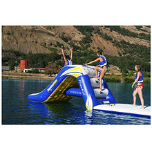 AQUAGLIDE Freefall 6 Inflatable Water Slide Multicolor