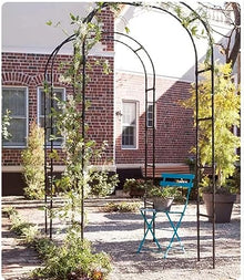 Garden Metal Arch Support Rose Tree Various Climbing Plant Supports Decorative Backyard (w320xh240cm) (Size : W180xh240cm) (a W320xh240cm)