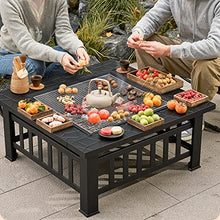 YUHUAWF Grill Outdoor Camping Household Indoor Barbecue Table Outdoor Charcoal Grill Stove Yard Heating Cooking Tea BBQ Grill