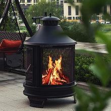 Fire Pit Outdoor Garden Fire Pits Heating Stove Courtyard Oven for Household Balcony Terrace Bonfire