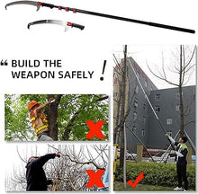 EliteBloom Manual Pruning Saw Telescopic, Tree Saw Branches Long Reach Pruning Saw W/Blade, Long Telescopic Pruning Saw,7.2m/24FT