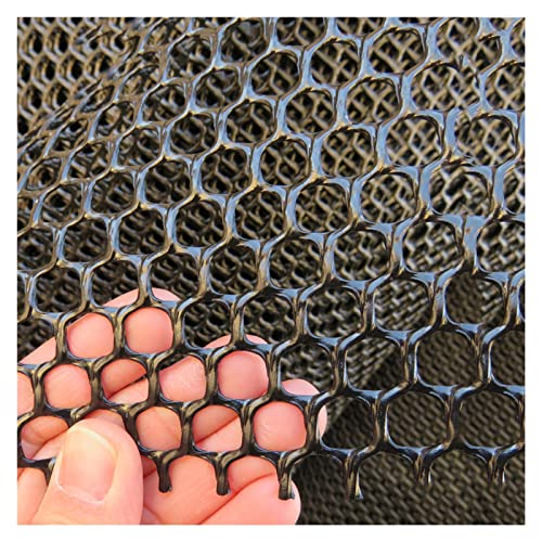 REMYS Plastic Chicken Wire Fencing Mesh Garden Mesh Fencing, Hexagonal Wire Plastic Chicken Wire Mesh 8mm Aperture Poultry Breeding Netting for Chicken Wire Frames, Gardening(1x50m/3.2x164ft)
