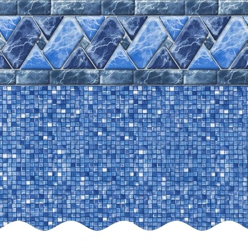 IJOWEEN 28 Feet Round Above Ground Swimming Pool Liner, 25 Gauge Thick