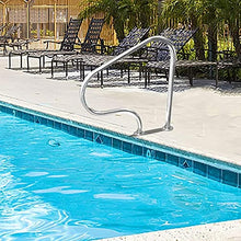 Pool Handrail Swimming Pool Handrails, Inground Pool Pool Railing,Pool Hand Rail, 304 Stainless Steel Pool Railing Handrails Easy to Install
