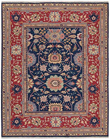 Nourison Nourmak Vintage Area Rug 7'10" x 9'10" Navy