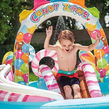DSWMY Inflatable Pools, Inflatable Swimming Pool Candy Paradise Play Center-Inflatable Water Play Center Paddling Pool Backyard Summer Paddling Pool