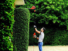 Black+Decker Elektro-Stabheckenschere (550W, Schwertlänge 51 cm, Schnittstärke 22 mm, Reichweite 4m, Hecken schneiden ohne Leiter, INKL. Messerschutzhülle + Schultertragegurt) PH5551