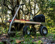 Aluminum Pull Wagon-Commercial Grade-Lightweight-No Rust-Made in USA