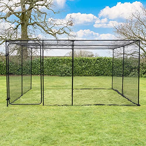 Harrier Fruit & Vegetable Cage - Walk-in Garden Domes | Anti-Bird Cage & Netting (4m x 4m, 1x Door Kit)