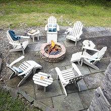 Highwood Adirondack Collection 12 pc Westport Outdoor Fireside Set White