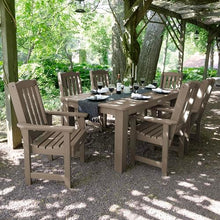 highwood Lehigh 7pc Patio Dining Set 72" x 42", Woodland Brown