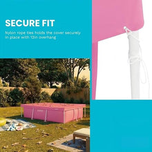 8.5'x5.4'x26 Metal Frame Above Ground Pool with Rectangular Cover