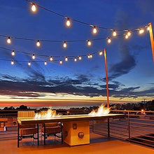 Novelty Lights 100' Warm White LED G50 Globe Outdoor String Lights