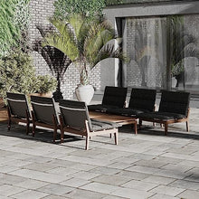 Amazonia Crystal 8-Piece Outdoor Conversation Set for Patio