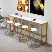 JITUIHOM Bar Table Bar Table Home Porch Balcony Iron High, Suitable for Bars, Cafes, Homes