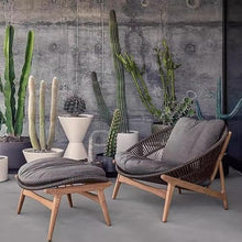 CIzvblxkus Scandinavian Outdoor Leisure Rattan Sofa Single Villa Courtyard Furniture Garden Balcony Waterproof Sun Chair Chair for Desk