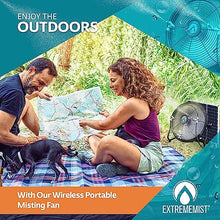 EXTREMEMIST Portable Solar Powered Misting Fan Pro 270 PSI