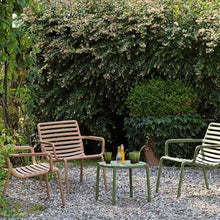 JOSOGO Aluminum Alloy Outdoor Tables and Chairs - Villa Courtyard Garden Patio Square Table for The Room(H)
