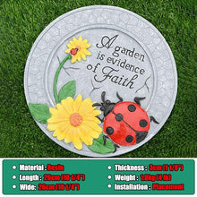 Elitix Stepping Stone Color Stones for Decorative Garden Stepping, Landscaping Step Walkway Stones Set of 5 with Beautiful Pattern, Used for Directions Ornaments Stones