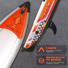 FunWater Inflatable Fishing Kayak 13’X33”X14” Portable Recreational Kayak Orange/White