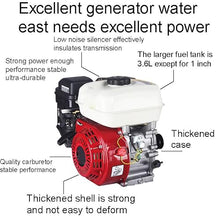 TYYMSMK Compact Gasoline Engine, 7.5HP Output, Efficient and Stable, Multifunctional Power Solution, High Performance 5KW Output