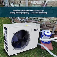 Villastar Inground Pool Heat Pump 68000BTU/hr White