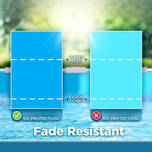 IJOWEEN 18 x 34-Feet Overlap Oval Above Ground Swimming Pool Liner, 25 Gauge Thick