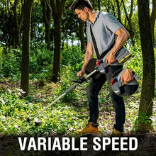 PowerSmart Cordless String Trimmer & Brush Cutter 2-in-1, 13" Battery Powered Weed Eater, with 40V 4.0Ah Battery and Charger Included