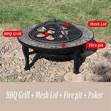 Fire Pits Outdoor Large Outdoor Fire Pit, Garden Party BBQ Cooking Fire Pit Grill, New Home Gift