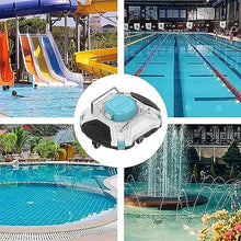 KANGJIEM Underwater Automatic Pool Vacuum Cleaner, Fully Automatic Robotic Pool Cleaner Wall-Climbing Underwater Cleaner