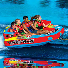 World of Watersports Wow 14-1080 Bingo 4 Water/Lake Towable Multicolor