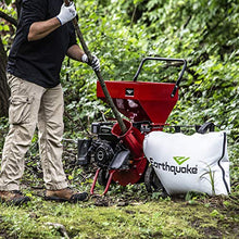 Earthquake Chipper Shredder K33, 33964 Heavy Duty 301cc, 4 Cycle Viper Engine, Dock-and-Lock Debris Bag, 3" Max Wood Diameter Capacity, Red