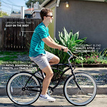 Firmstrong Urban Men's Beach Cruiser Bike Single Speed 26 Inch Matte Black