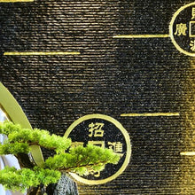 Luxurious 5.1 ft Cement Standing Water Fountain with Modern Feng Shui Design | Rain & UV Protection for Indoor & Outdoor Use, Weather-Resistant, and Easy to Assemble with LED Light Housewarming(#A)