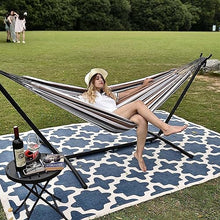 BNEI Garden Hammock - Hammock with Stand, 300kg Load Capacity, 320 * 150cm, Suitable for Patio, Outdoor, Parks