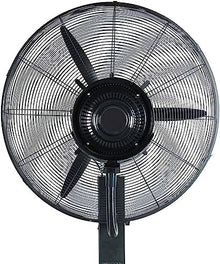 Pealihuy Industrial Misting Fan with Oscillating Cooling Mist Humidifier Height Adjustable 3 Speed Swivel Function Misting Cooling Fan for Home Office and Restaurant,65 CM