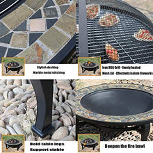 Outdoor Fire Pit Garden Wood Burning Fire Bowl, Outdoor Wood Burning Brazier, Party Camping Picnic Grill, Waterproof and Rustproof (Color : Kit-2) (Kit 3)
